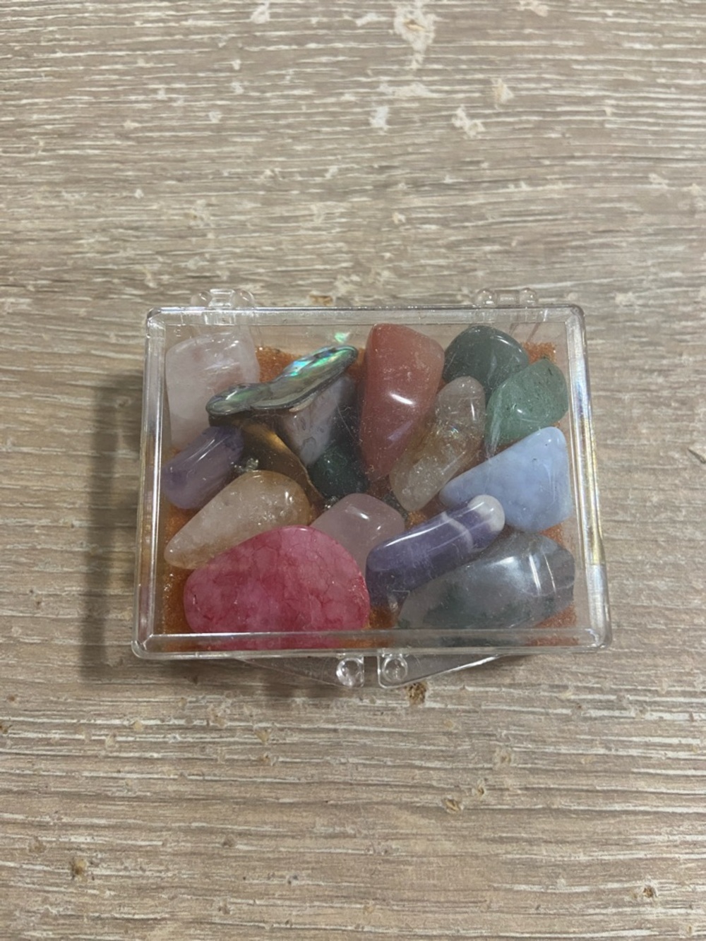 Vintage Mixed Tumbled Gemstone Set - Assorted Gemstones